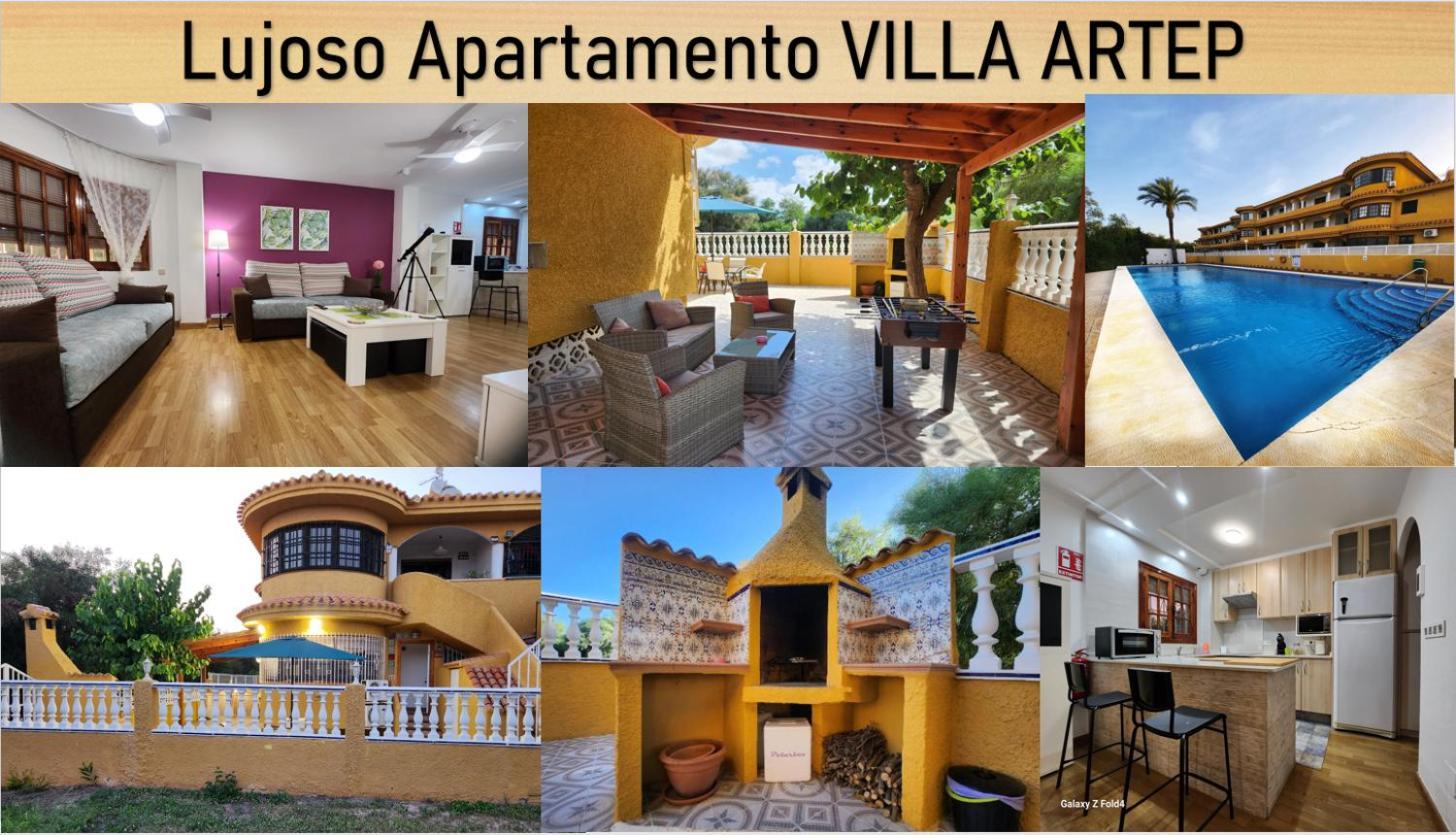 קרטחנה Villa Artep Lujoso Apartamento Con Piscina Comunitaria מראה חיצוני תמונה